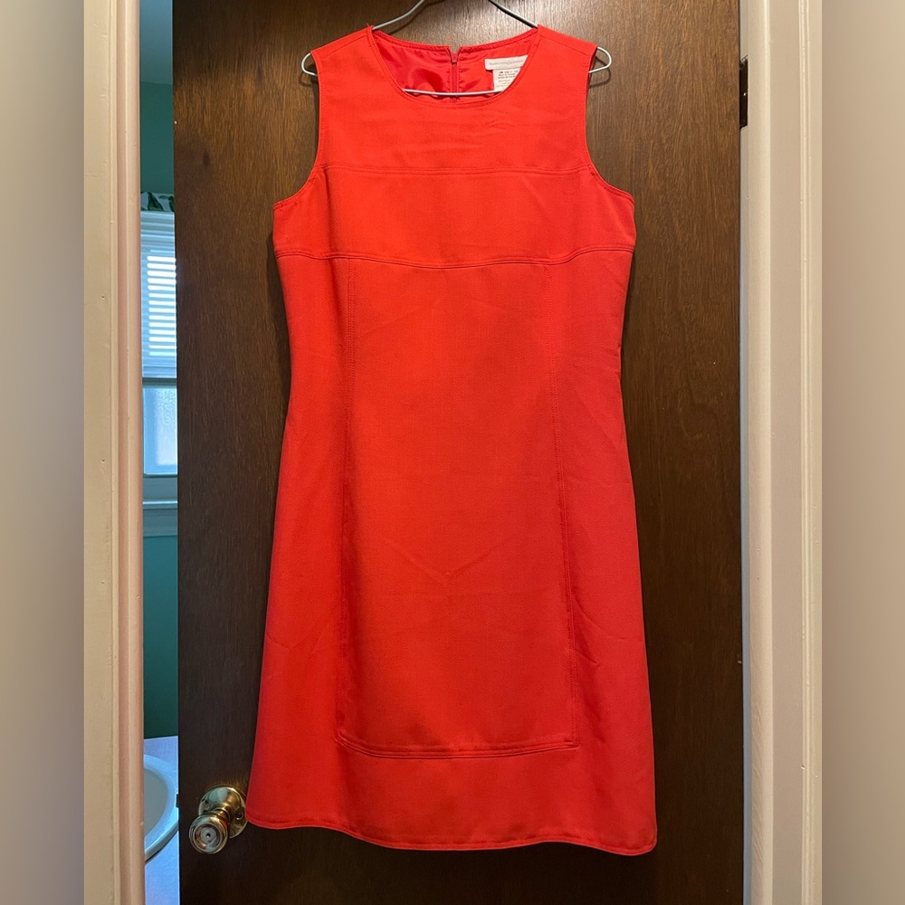 Mark, Fore & Strike women’s size 10 orange sleeveless dress